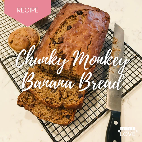 Chunky Monkey Banana Bread Recipe