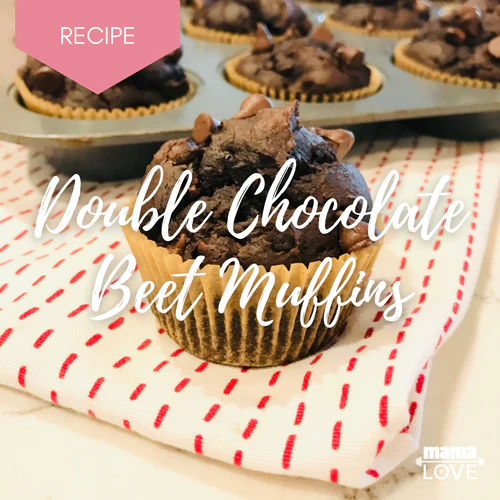 Double Chocolate Beet Muffins Recipe