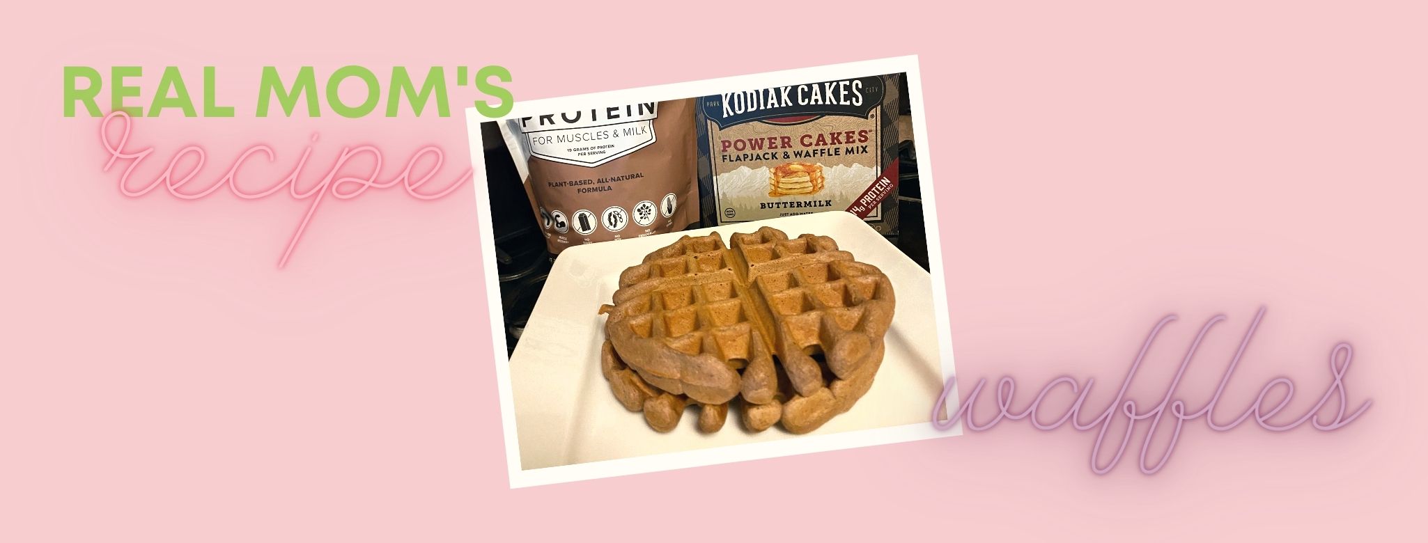 ruth's protein-packed waffle recipe