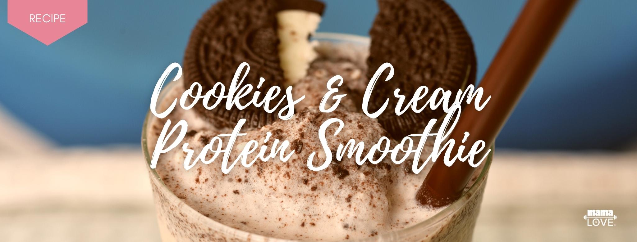 Cookies and Cream Protein Smoothie Recipe