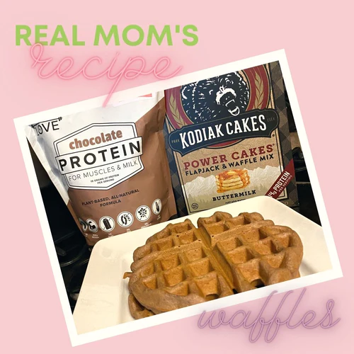 Ruth’s Mama Love Chocolate Protein Waffles